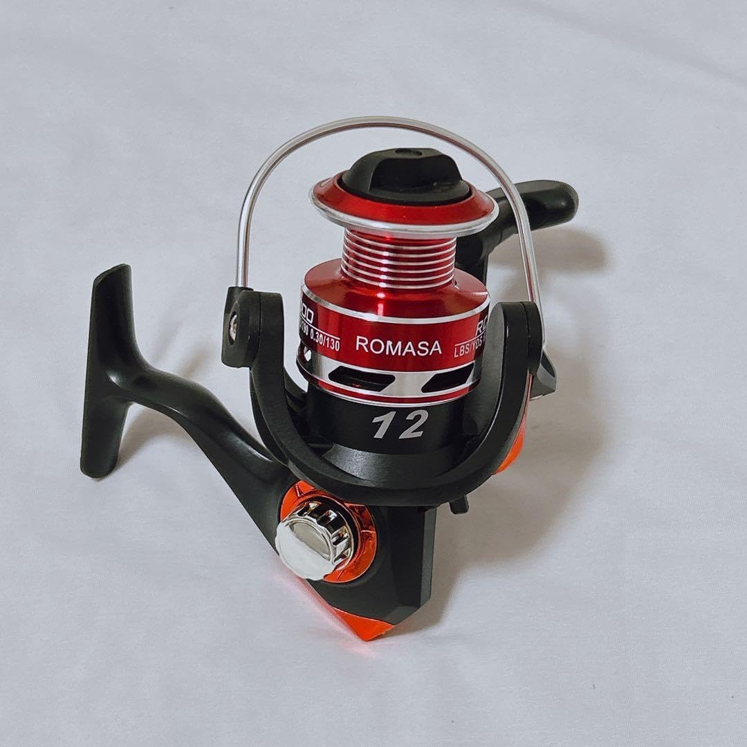 ❇️スピニングリール リール 釣りフィッシング 海釣り アウトドアRC4000 赤 スピニングリール RC4000 レッド 釣りリール フィッシング